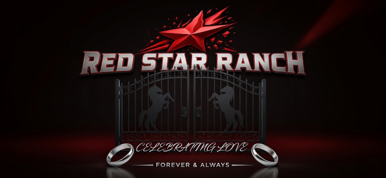 Red Star Ranch — a premier event venue celebrating love forever and always.